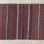 182 x 97 cm | Afghan Jajim Kilim Rug - Khorasan Rugs