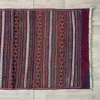 182 x 97 cm | Afghan Jajim Kilim Rug - Khorasan Rugs
