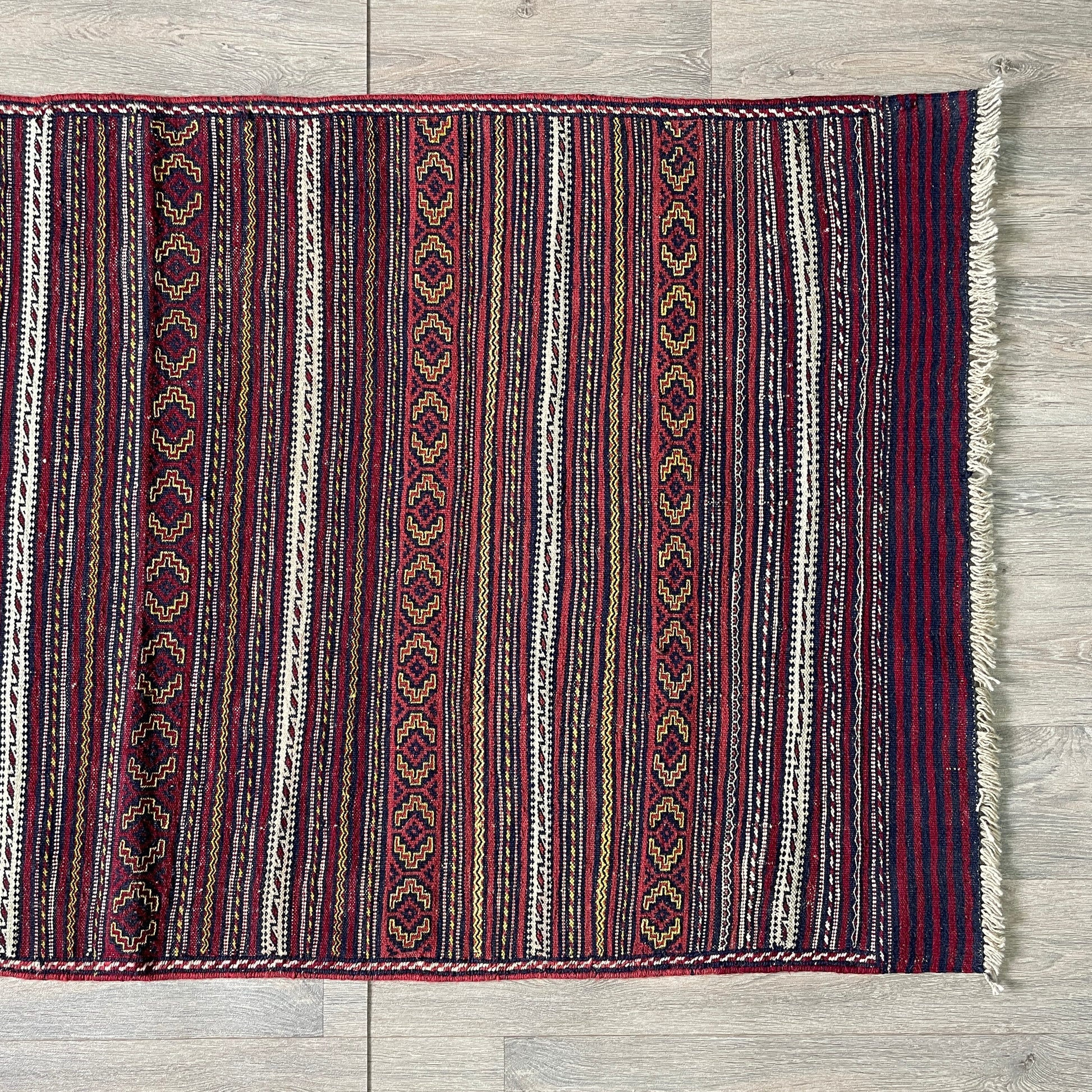 182 x 97 cm | Afghan Jajim Kilim Rug