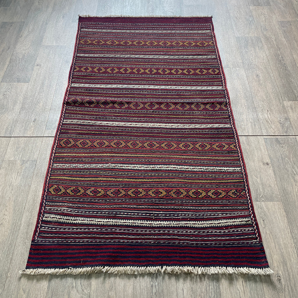 182 x 97 cm | Afghan Jajim Kilim Rug