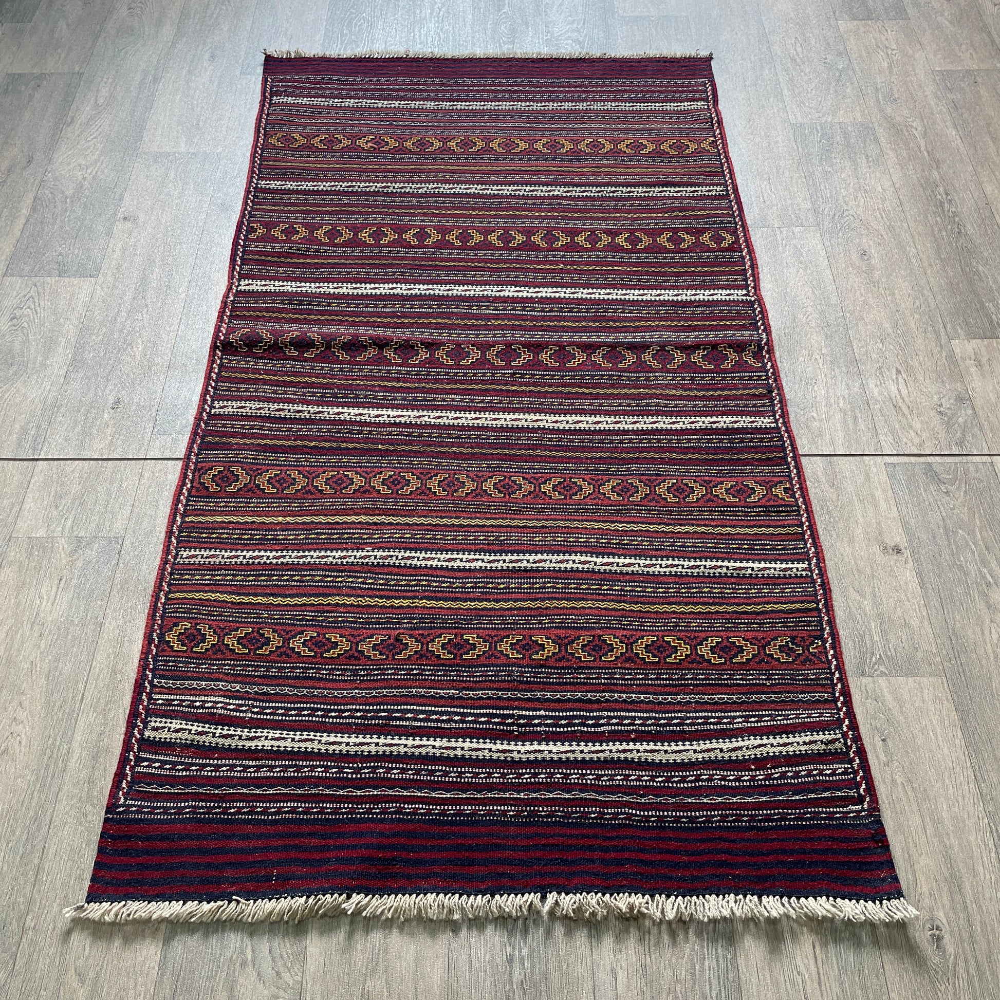 182 x 97 cm | Afghan Jajim Kilim Rug