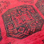 Vintage Afghan Aqcha Rug c. 1970