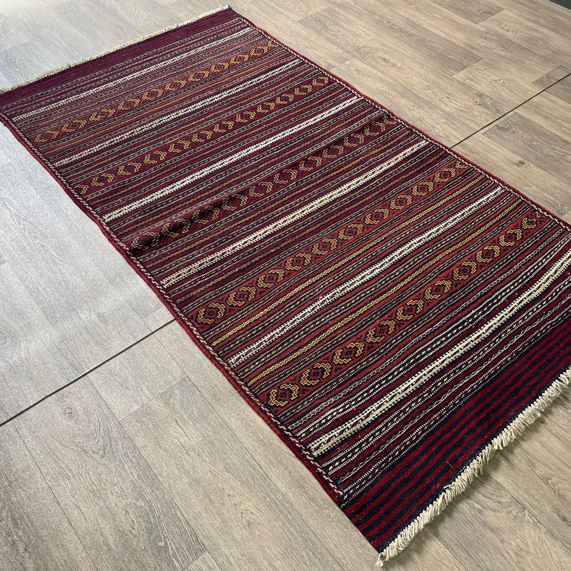 182 x 97 cm | Afghan Jajim Kilim Rug