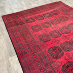 Vintage Afghan Aqcha Rug c. 1970