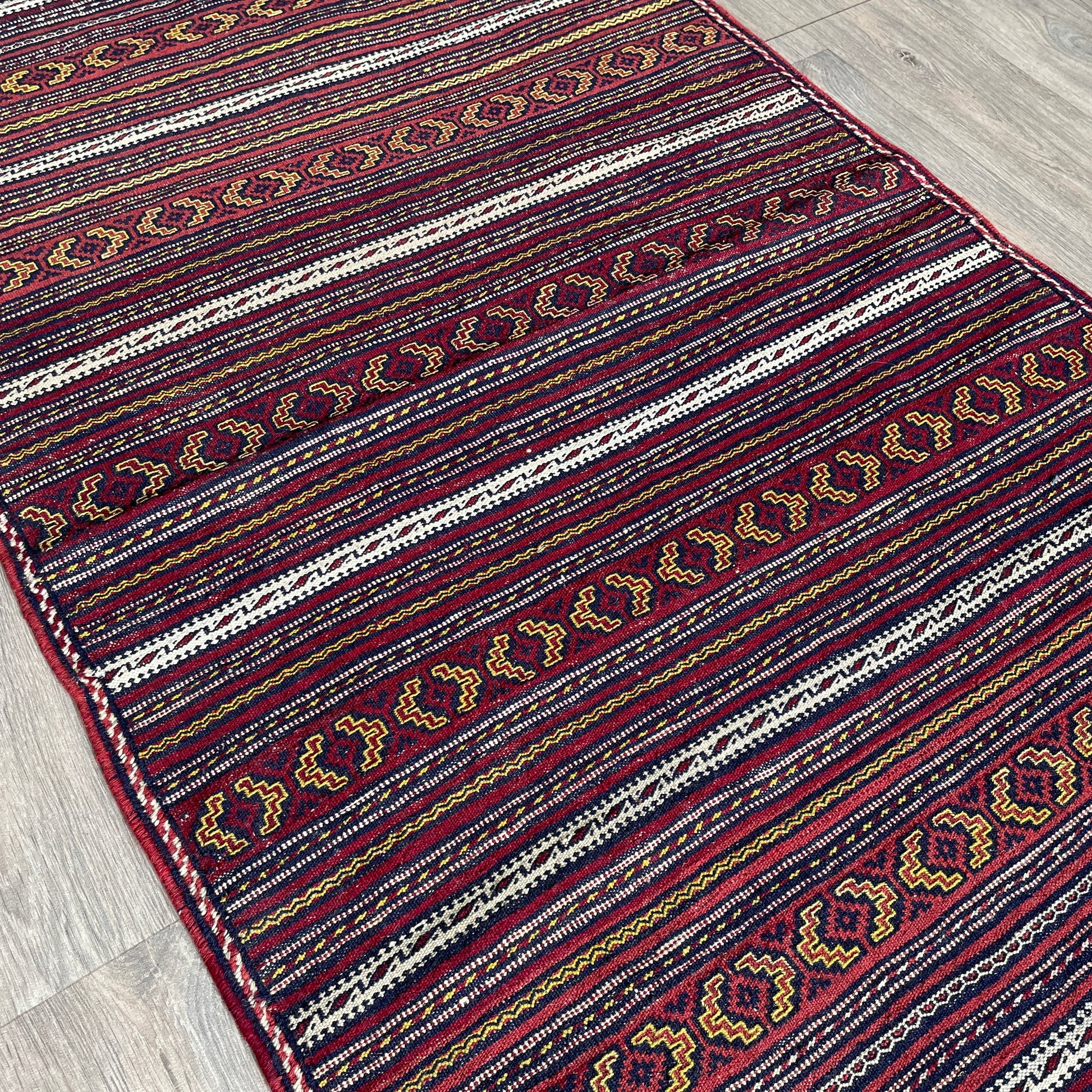 182 x 97 cm | Afghan Jajim Kilim Rug