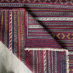 182 x 97 cm | Afghan Jajim Kilim Rug - Khorasan Rugs