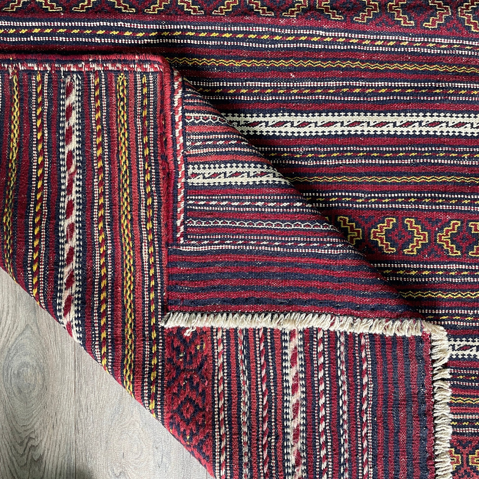 182 x 97 cm | Afghan Jajim Kilim Rug