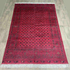 Fine Afghan Mawri Gul Large Rug