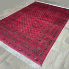 Fine Afghan Mawri Gul Large Rug