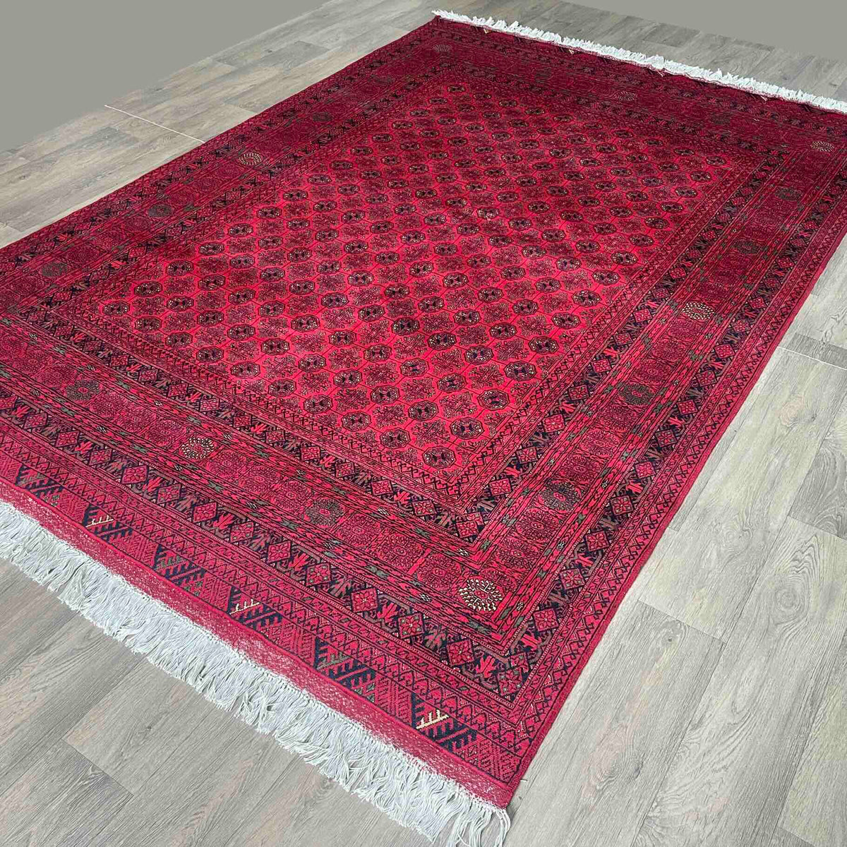 Fine Afghan Mawri Gul Large Rug