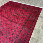 Fine Afghan Mawri Gul Large Rug