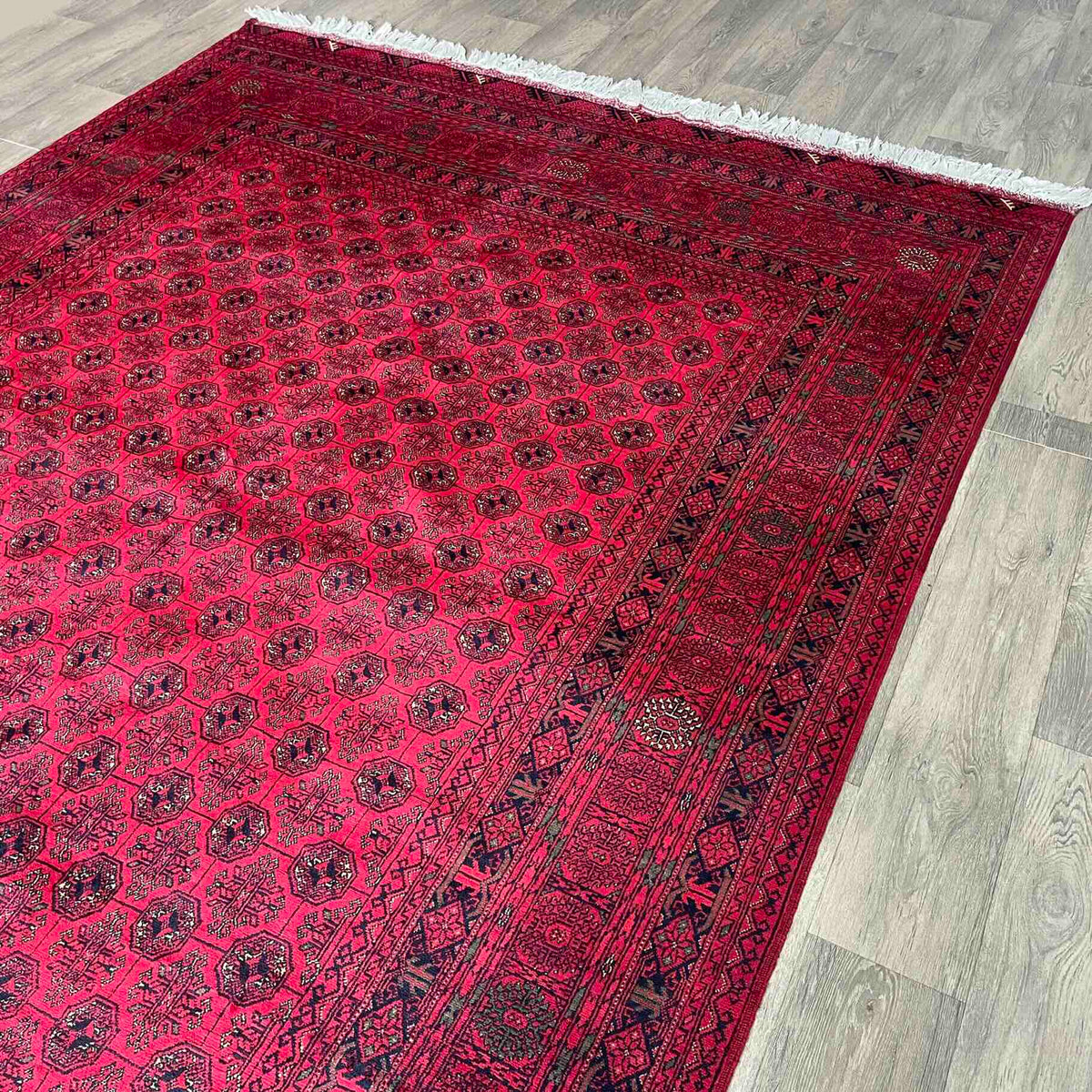 Fine Afghan Mawri Gul Large Rug