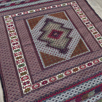 Fine Afghan Maliki Soumak Kilim Rug
