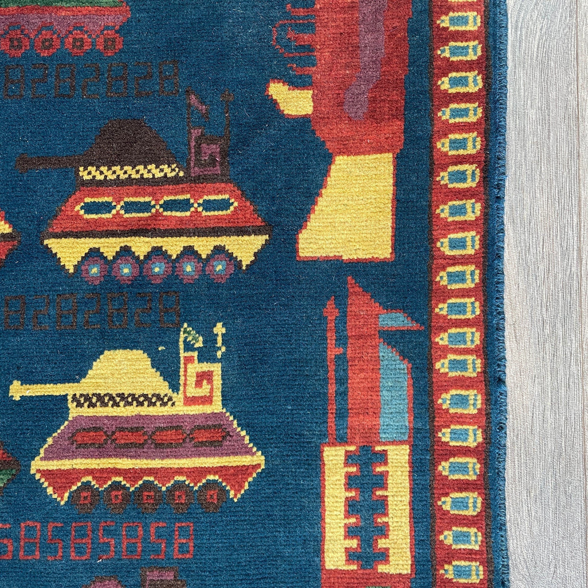131 x 80 cm | Afghan War Rug