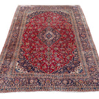 Old Persian Kashan Large Rug c. 1960