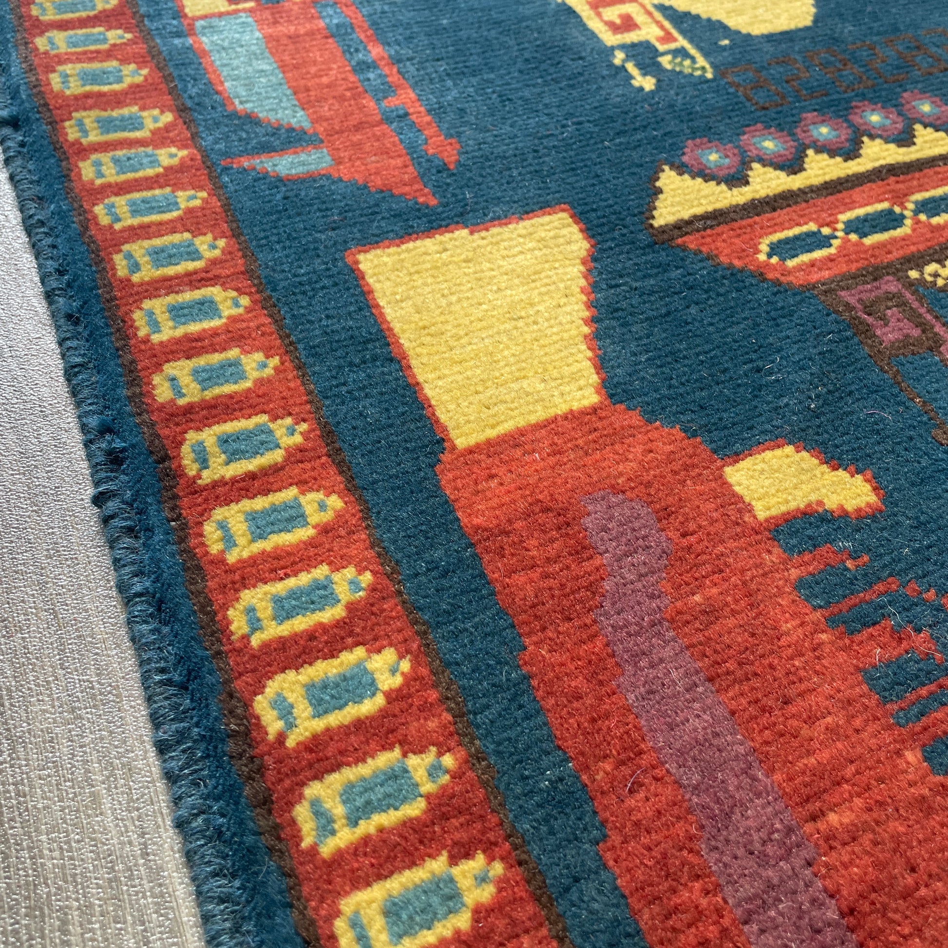 131 x 80 cm | Afghan War Rug