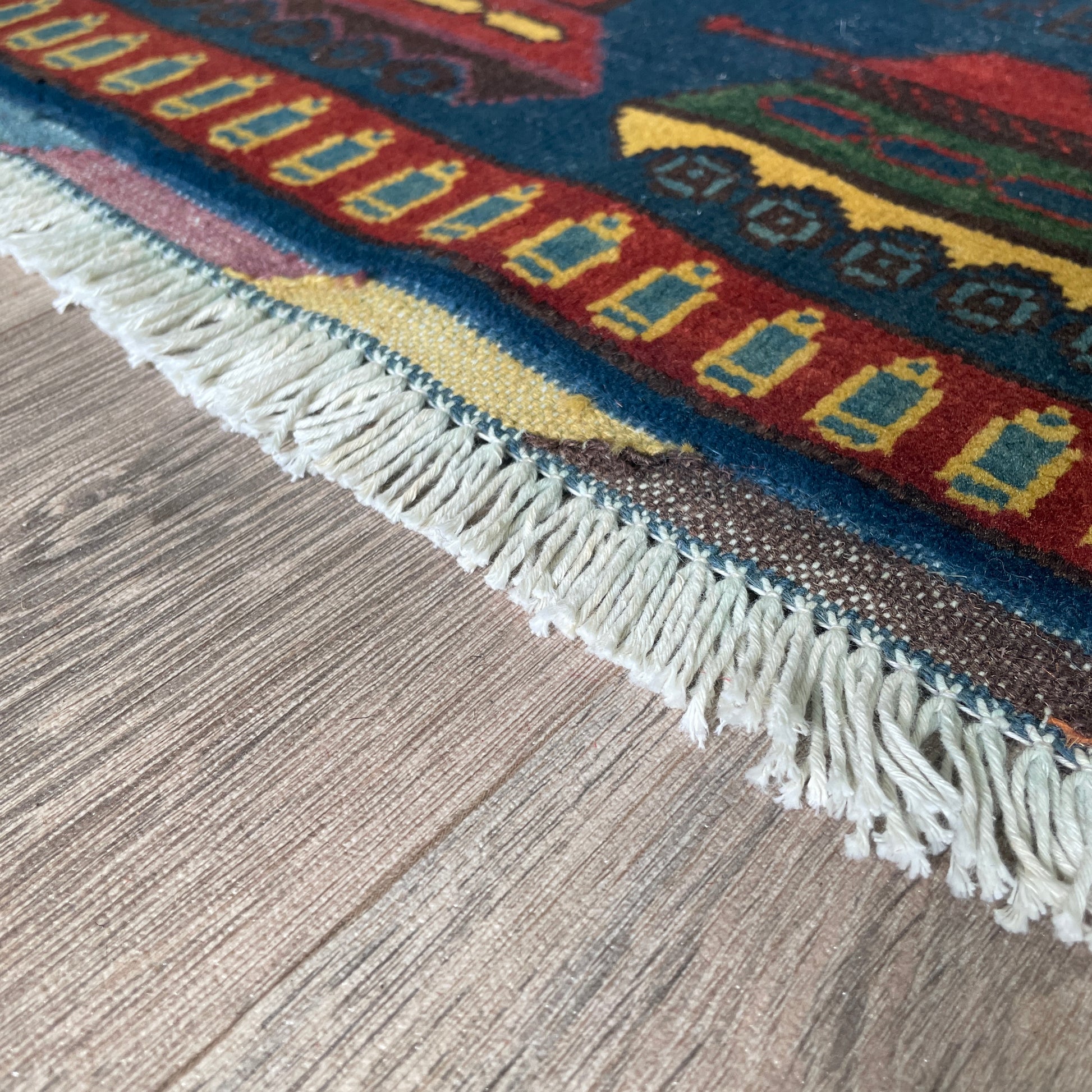 131 x 80 cm | Afghan War Rug