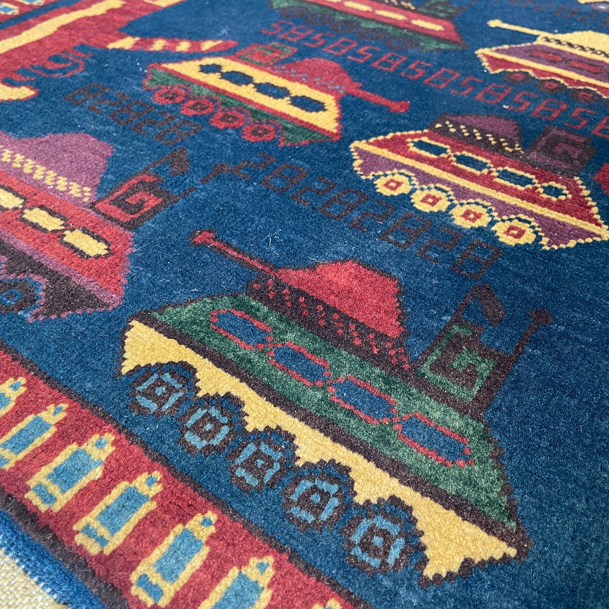 131 x 80 cm | Afghan War Rug