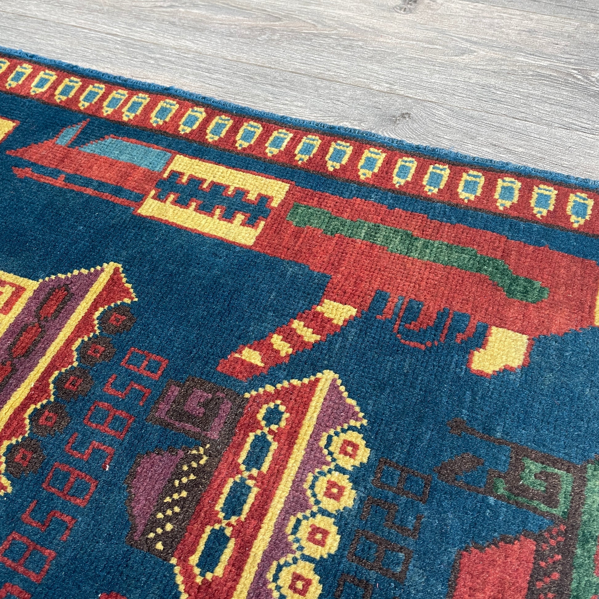 131 x 80 cm | Afghan War Rug