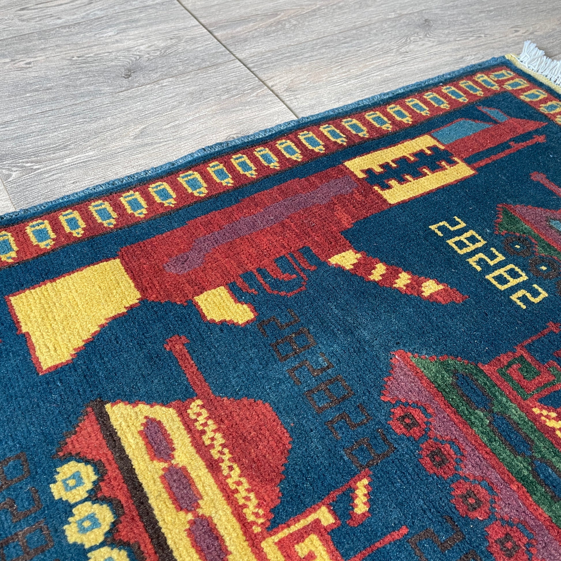 131 x 80 cm | Afghan War Rug
