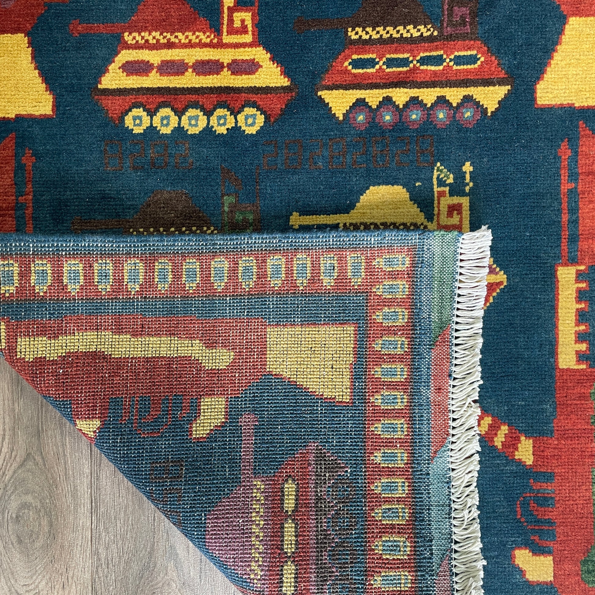 131 x 80 cm | Afghan War Rug