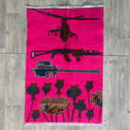 125 x 81 cm | Afghan War Rug - Khorasan Rugs