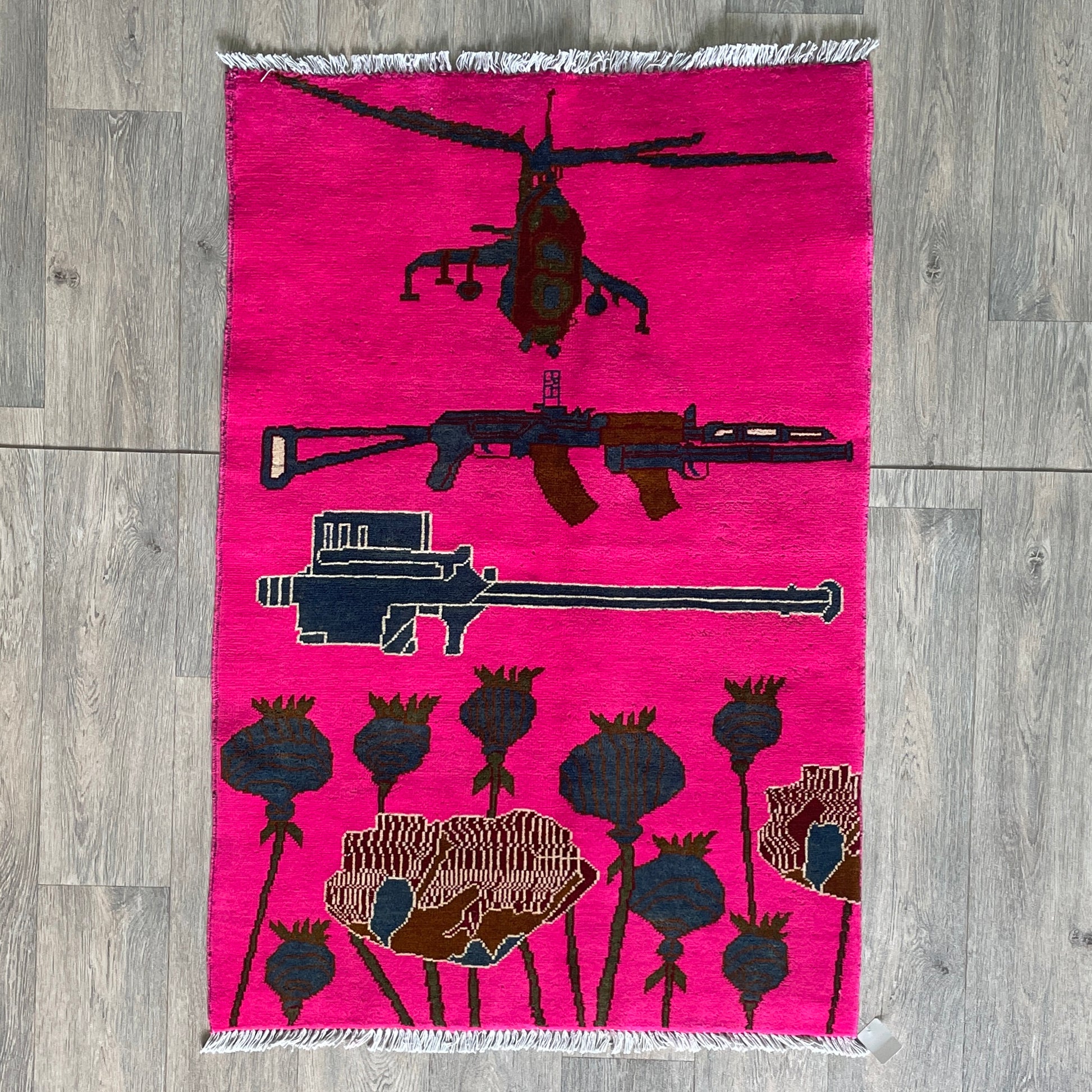 125 x 81 cm | Afghan War Rug