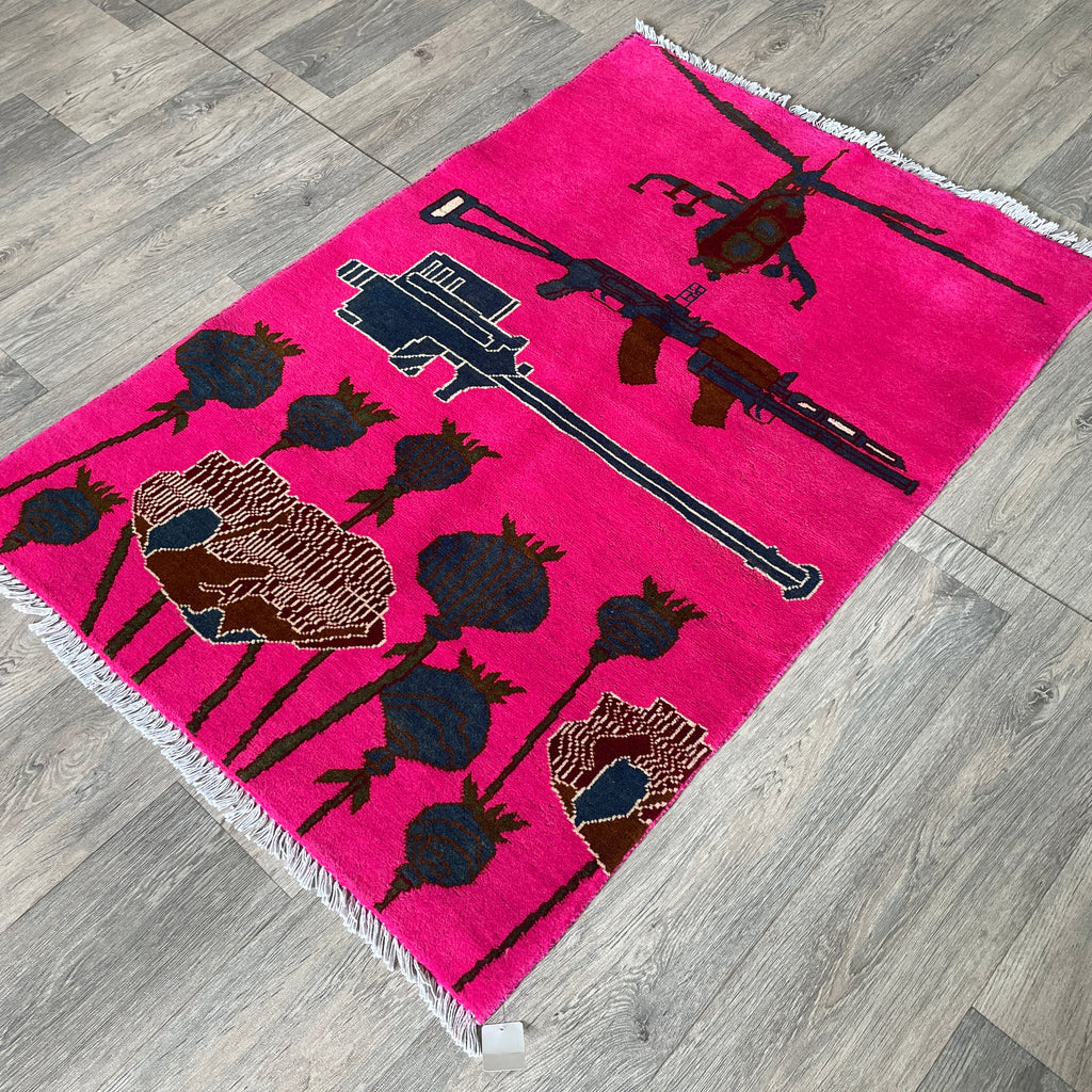 125 x 81 cm | Afghan War Rug