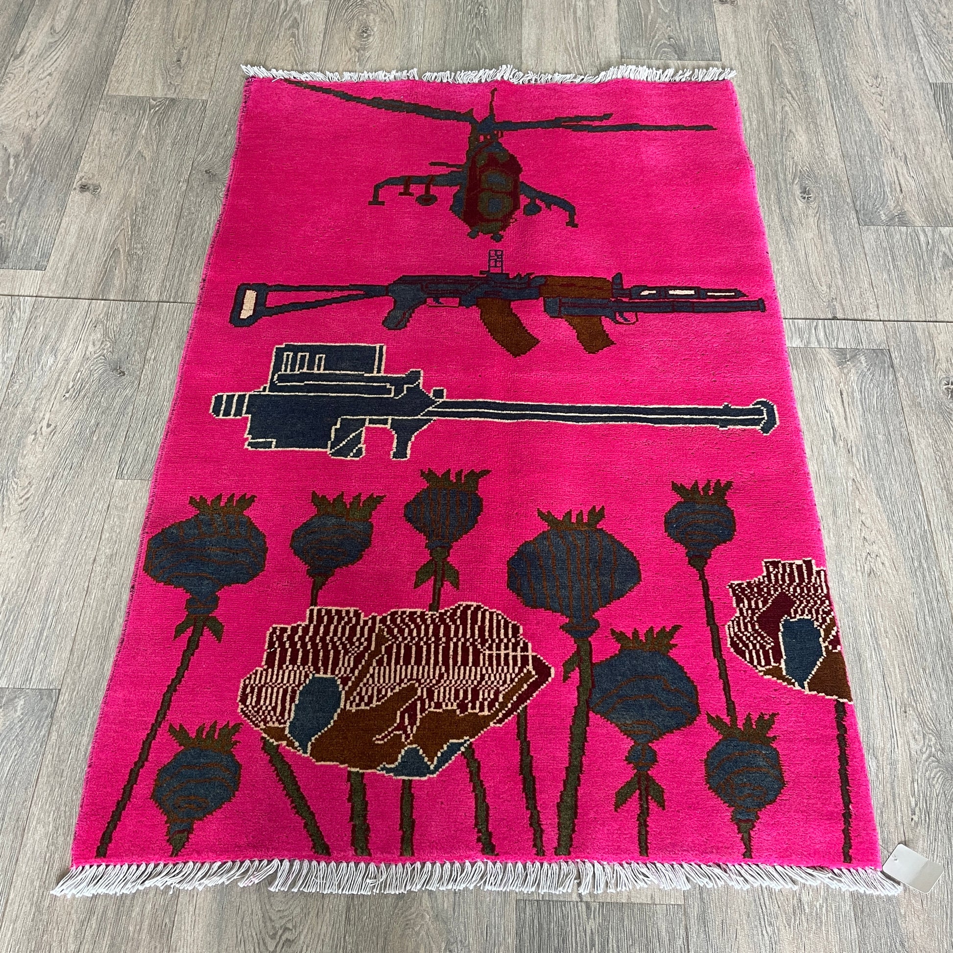 125 x 81 cm | Afghan War Rug