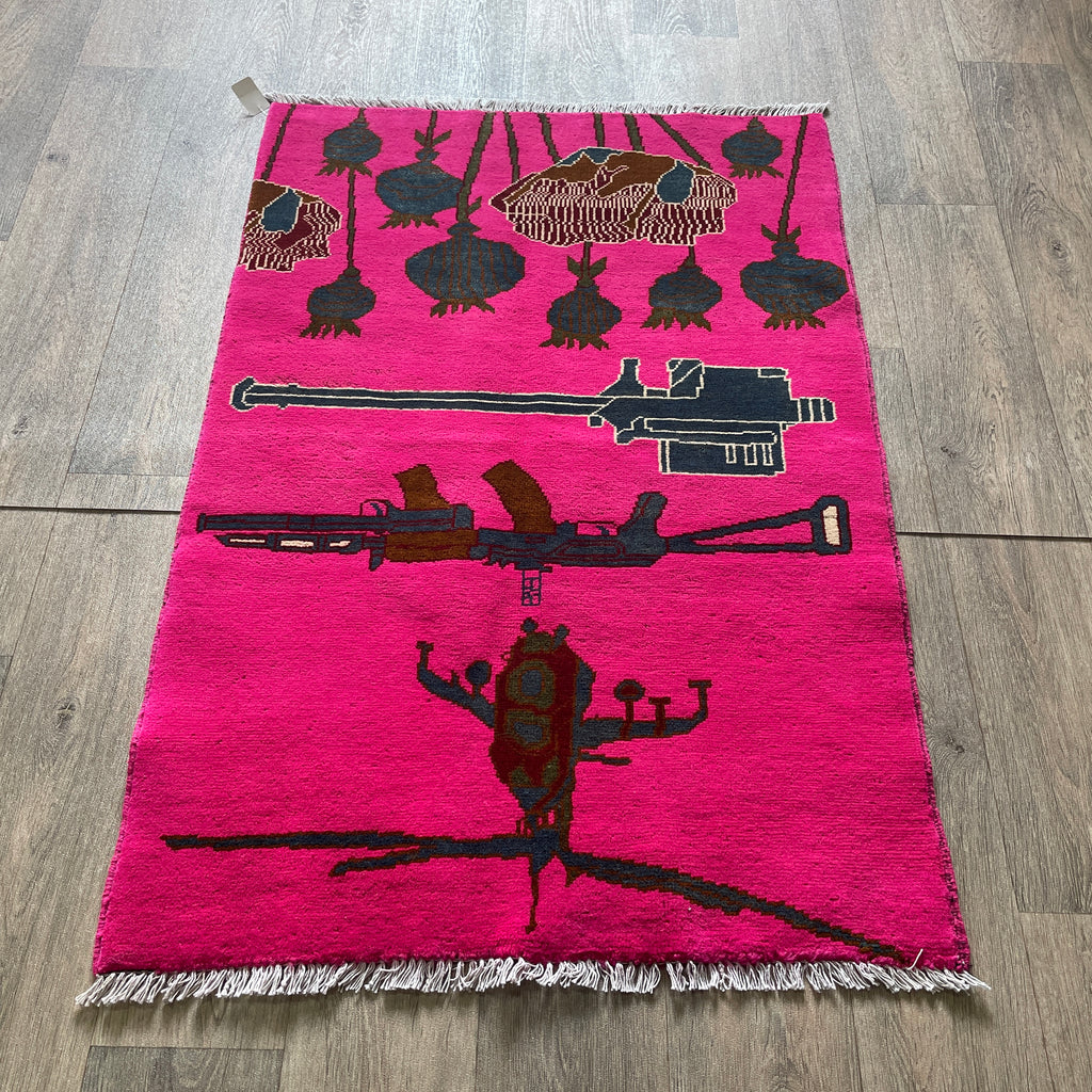 125 x 81 cm | Afghan War Rug