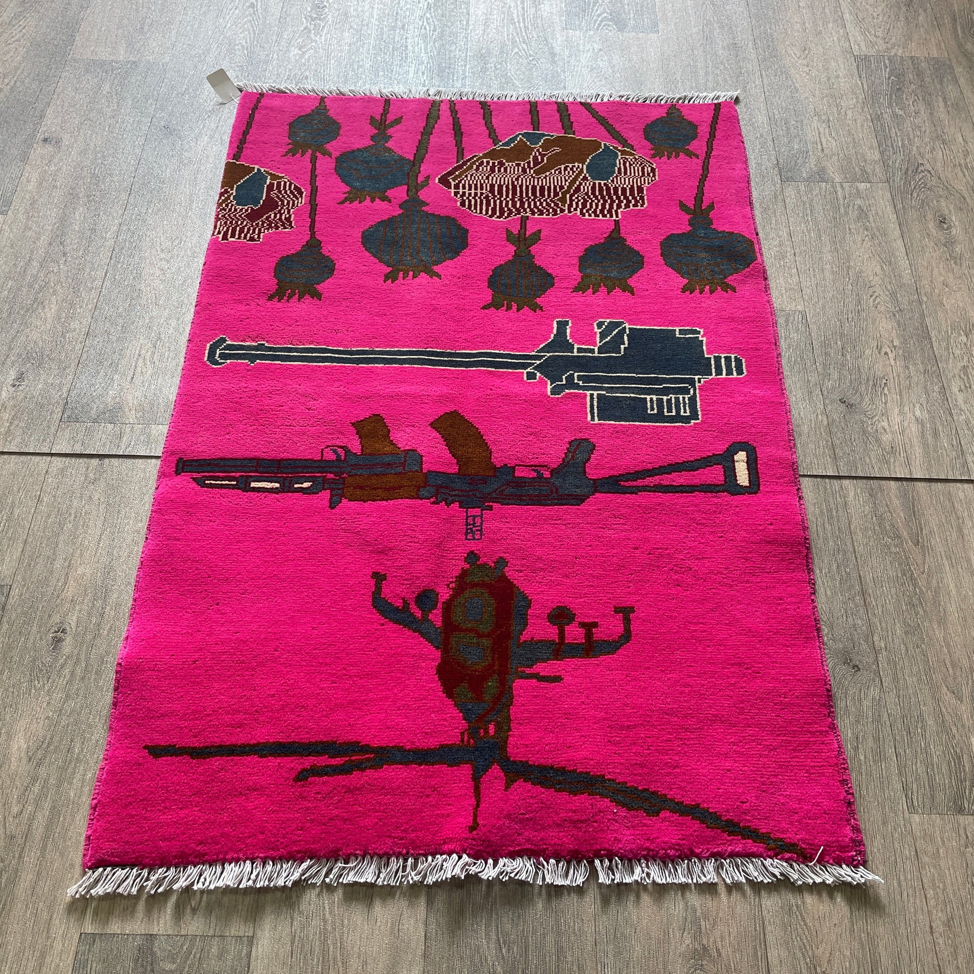 125 x 81 cm | Afghan War Rug