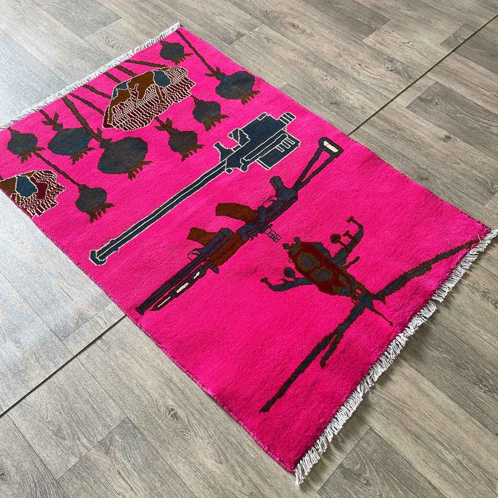 125 x 81 cm | Afghan War Rug