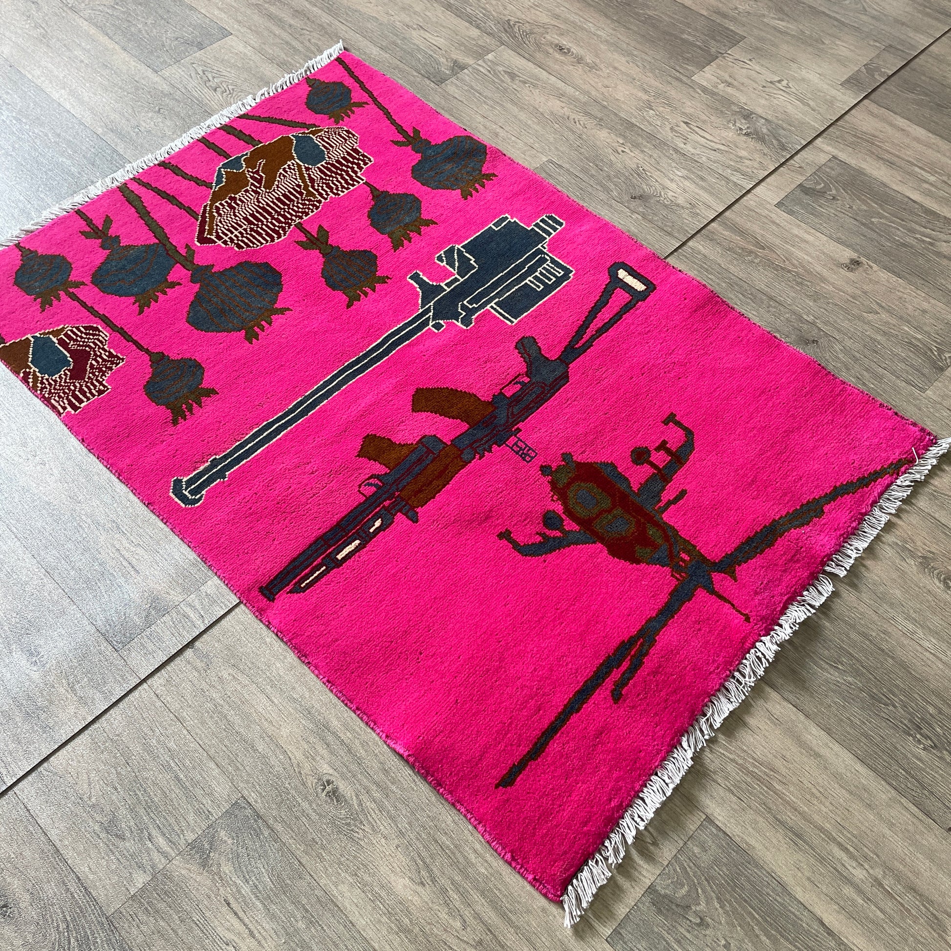 125 x 81 cm | Afghan War Rug