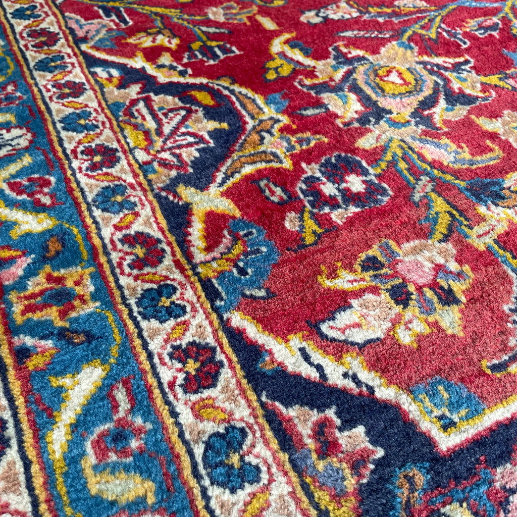Old Persian Kashan Large Rug c. 1960