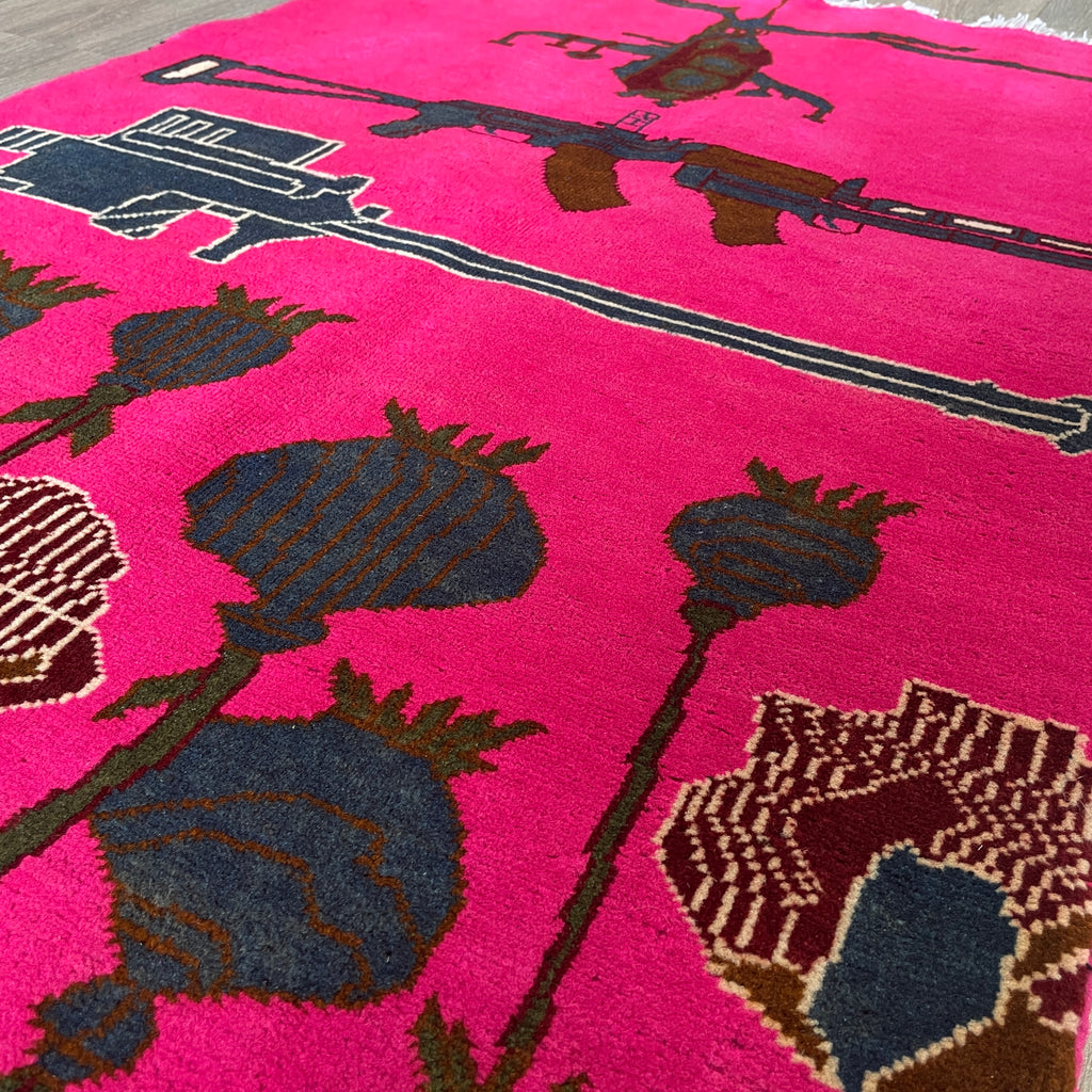 125 x 81 cm | Afghan War Rug