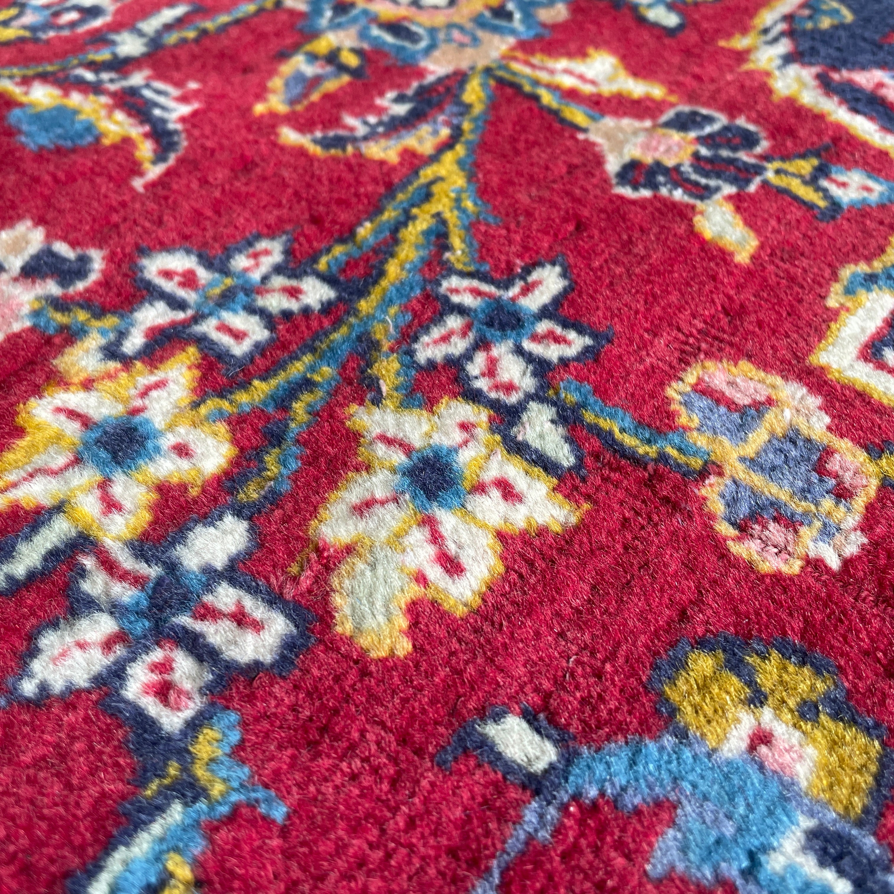 Old Persian Kashan Large Rug c. 1960