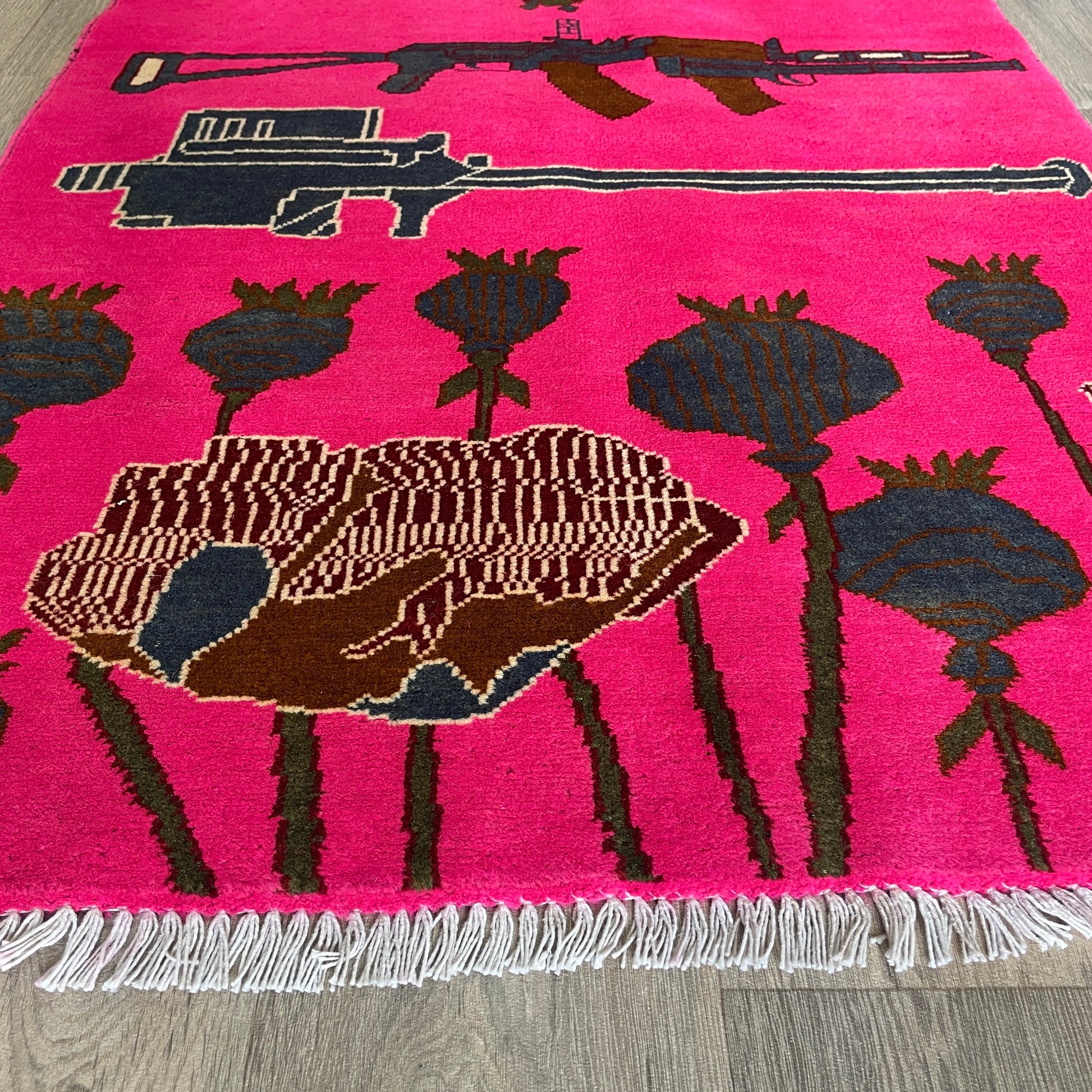 125 x 81 cm | Afghan War Rug