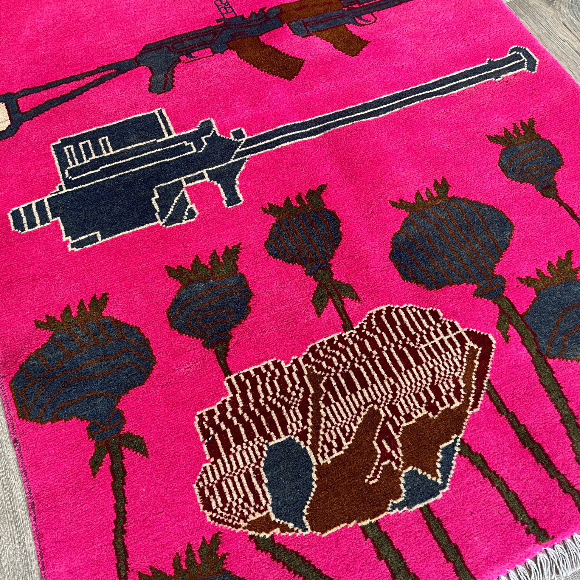 125 x 81 cm | Afghan War Rug