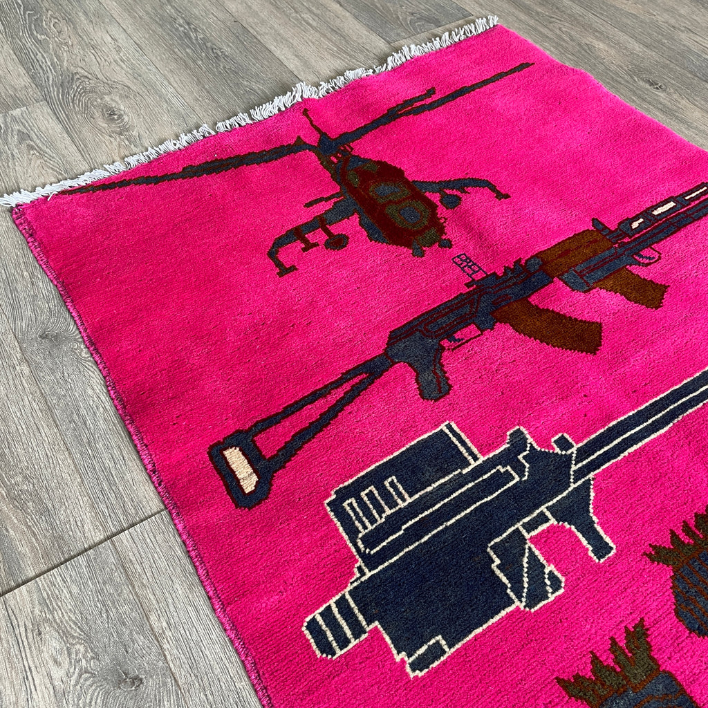 125 x 81 cm | Afghan War Rug