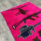 125 x 81 cm | Afghan War Rug - Khorasan Rugs