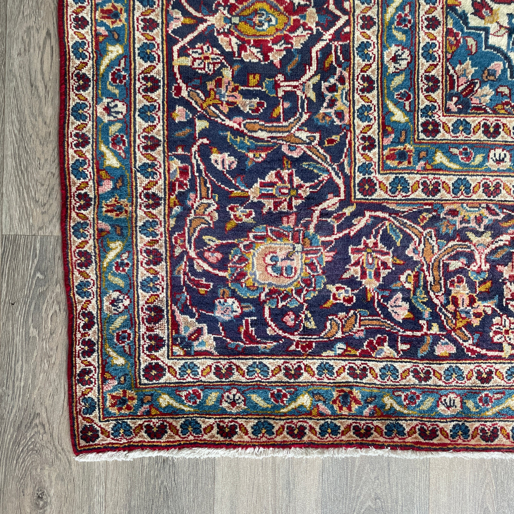 Old Persian Kashan Large Rug c. 1960