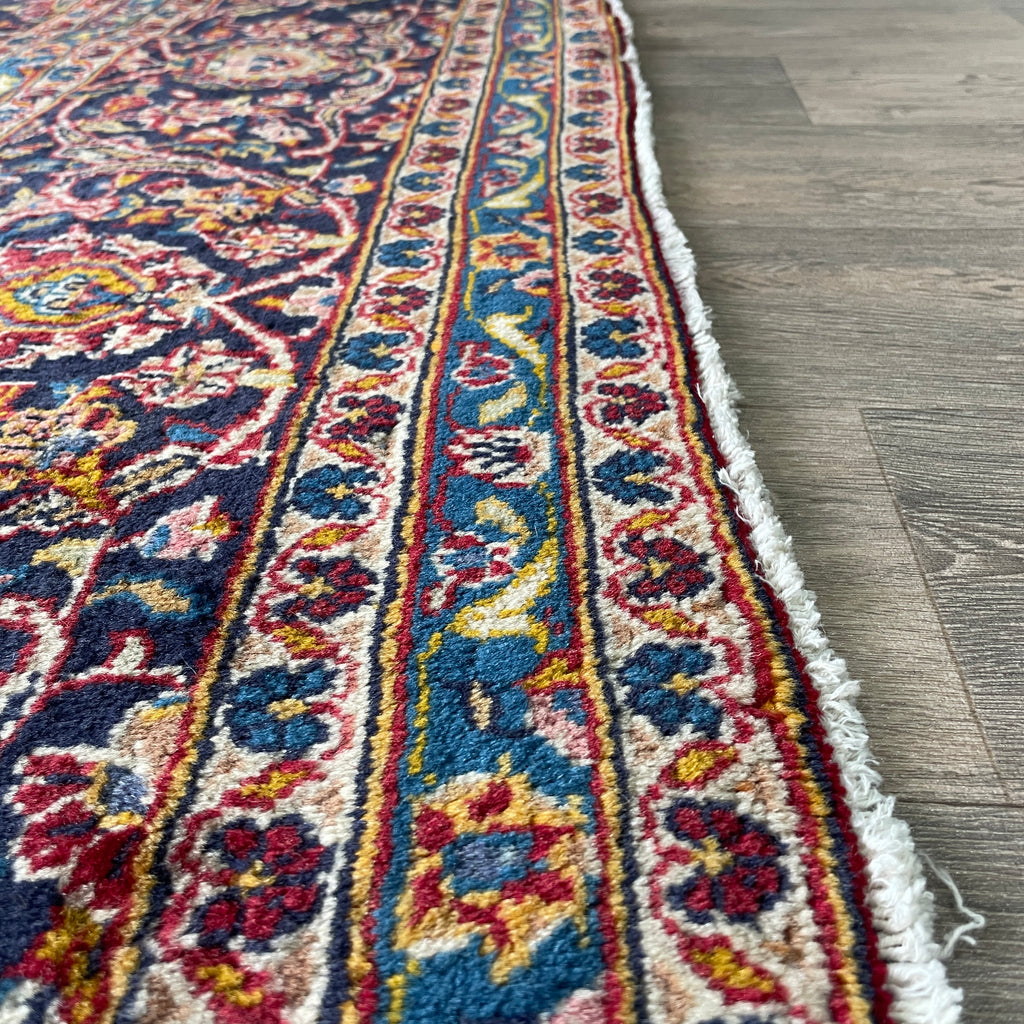 Old Persian Kashan Large Rug c. 1960