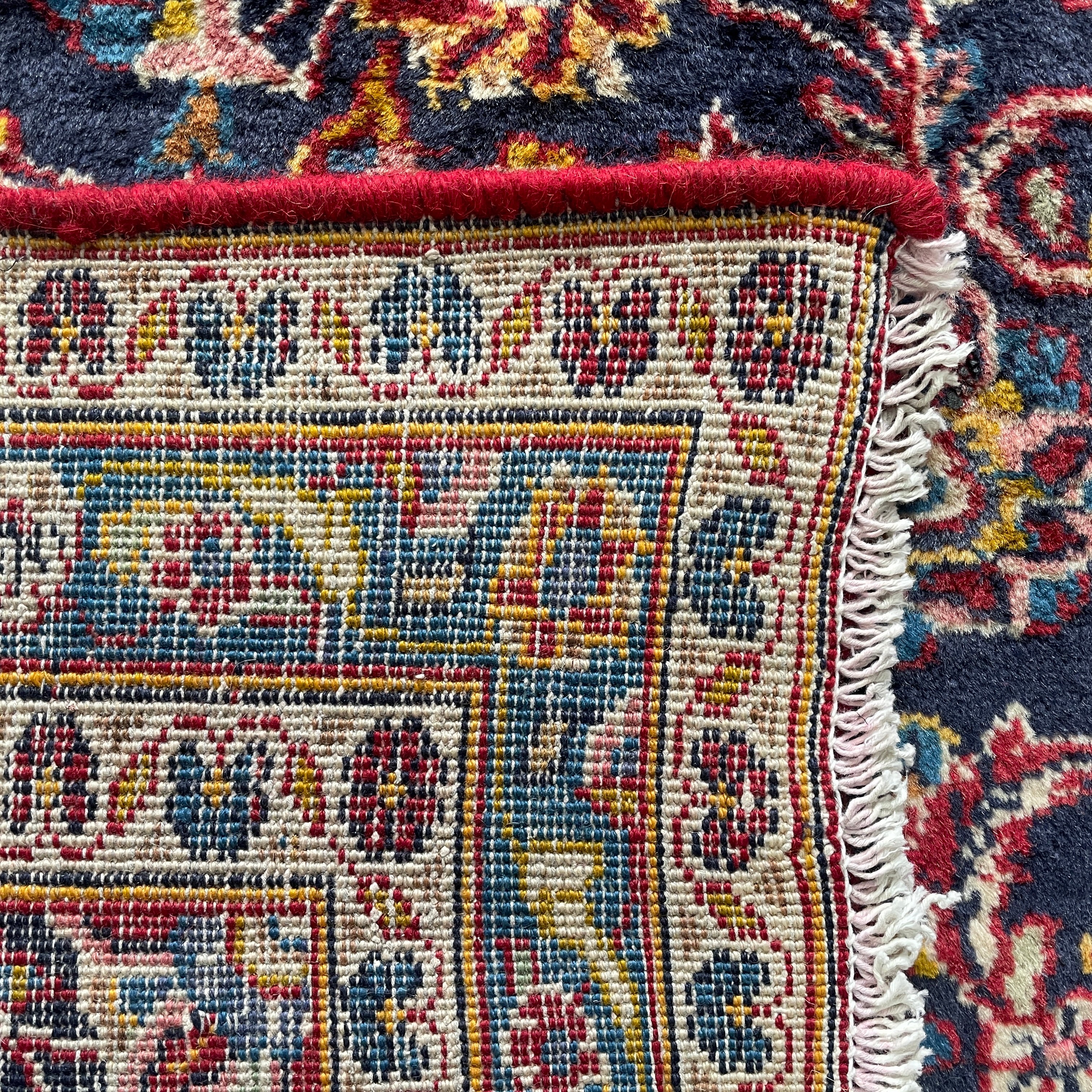 Old Persian Kashan Large Rug c. 1960