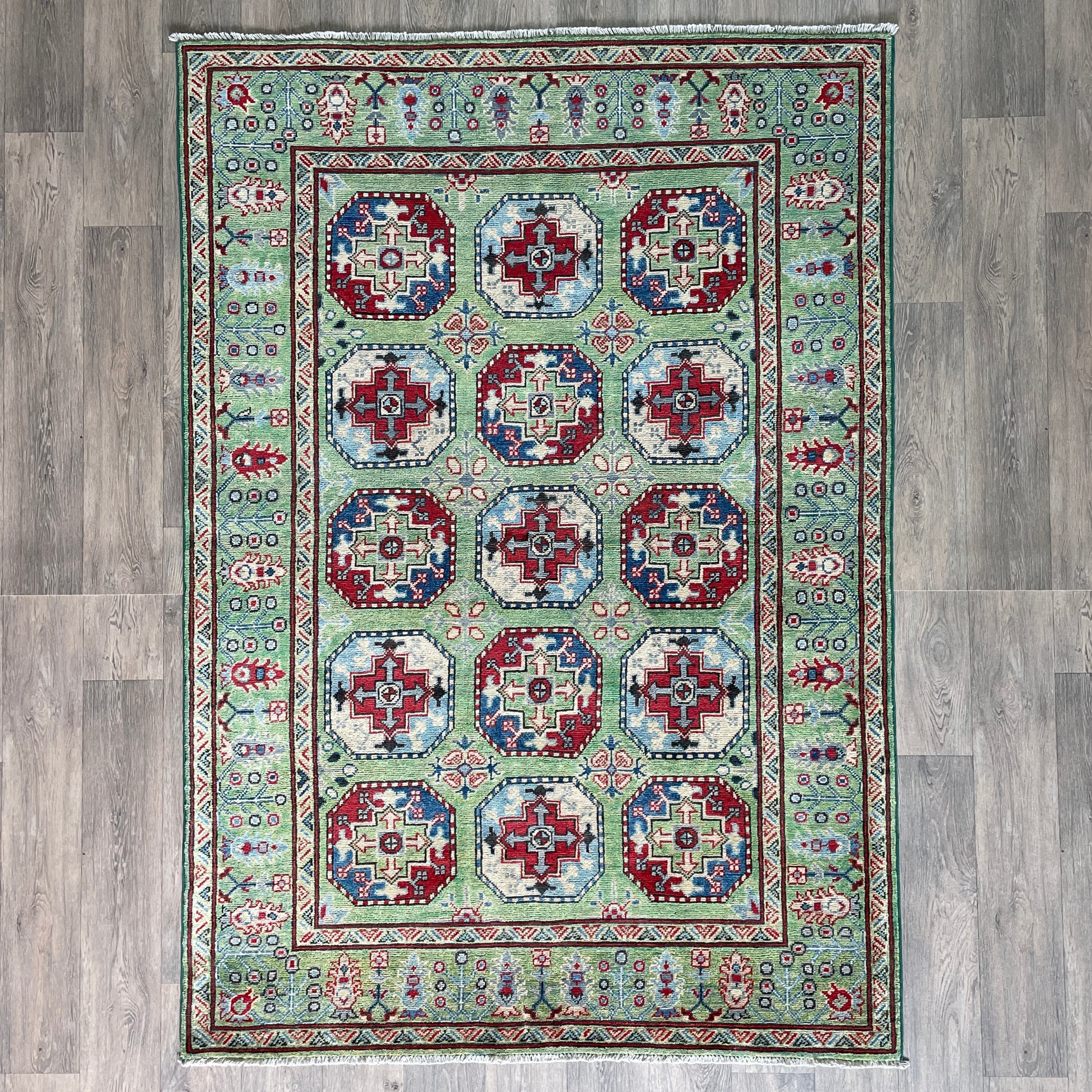 213 x 148 cm | Afghan Ersari Rug