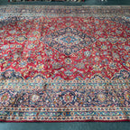 Old Persian Kashan Large Rug c. 1960