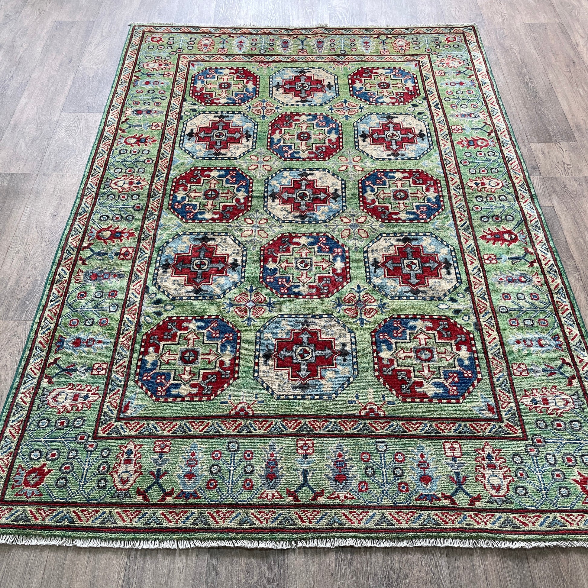 213 x 148 cm | Afghan Ersari Rug