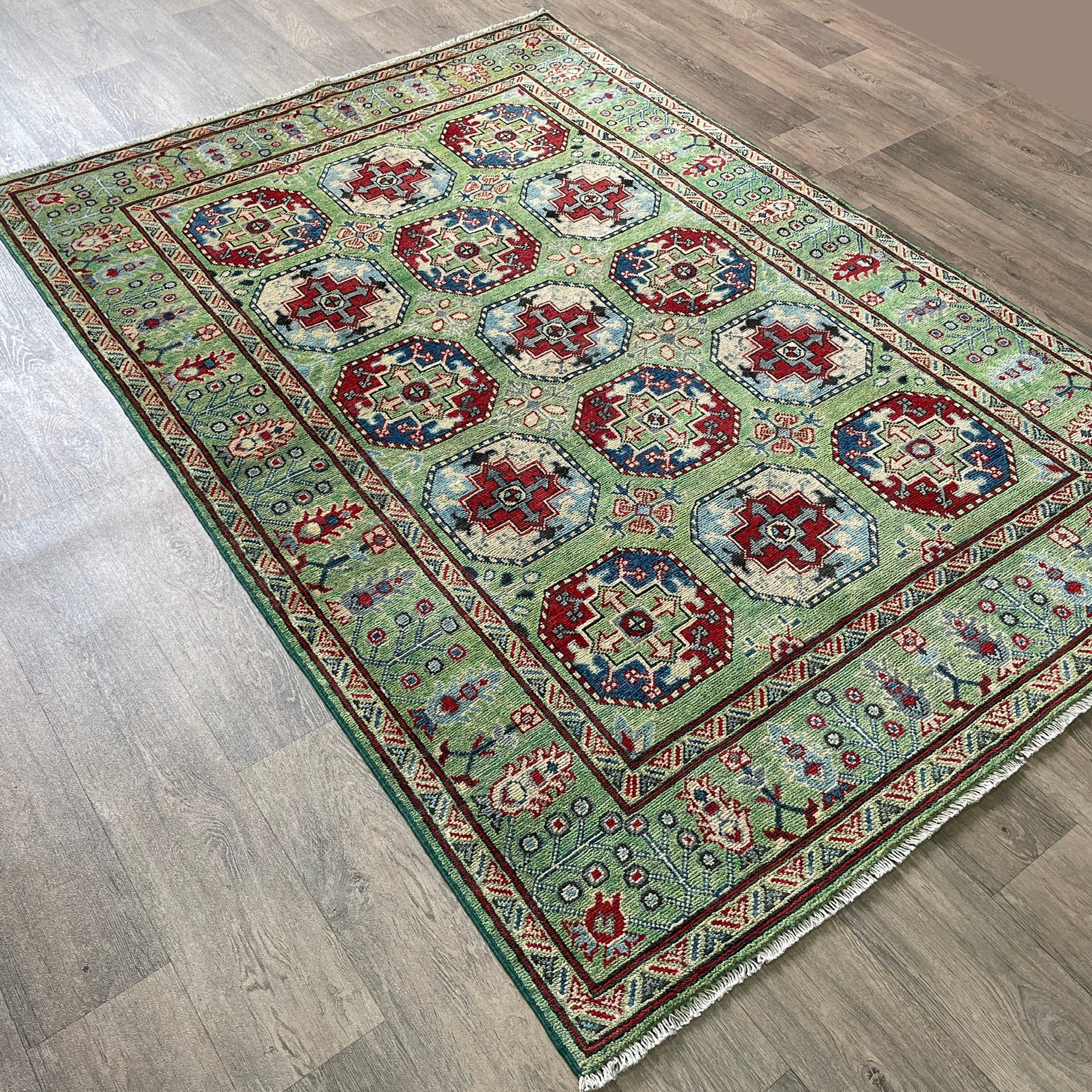 213 x 148 cm | Afghan Ersari Rug