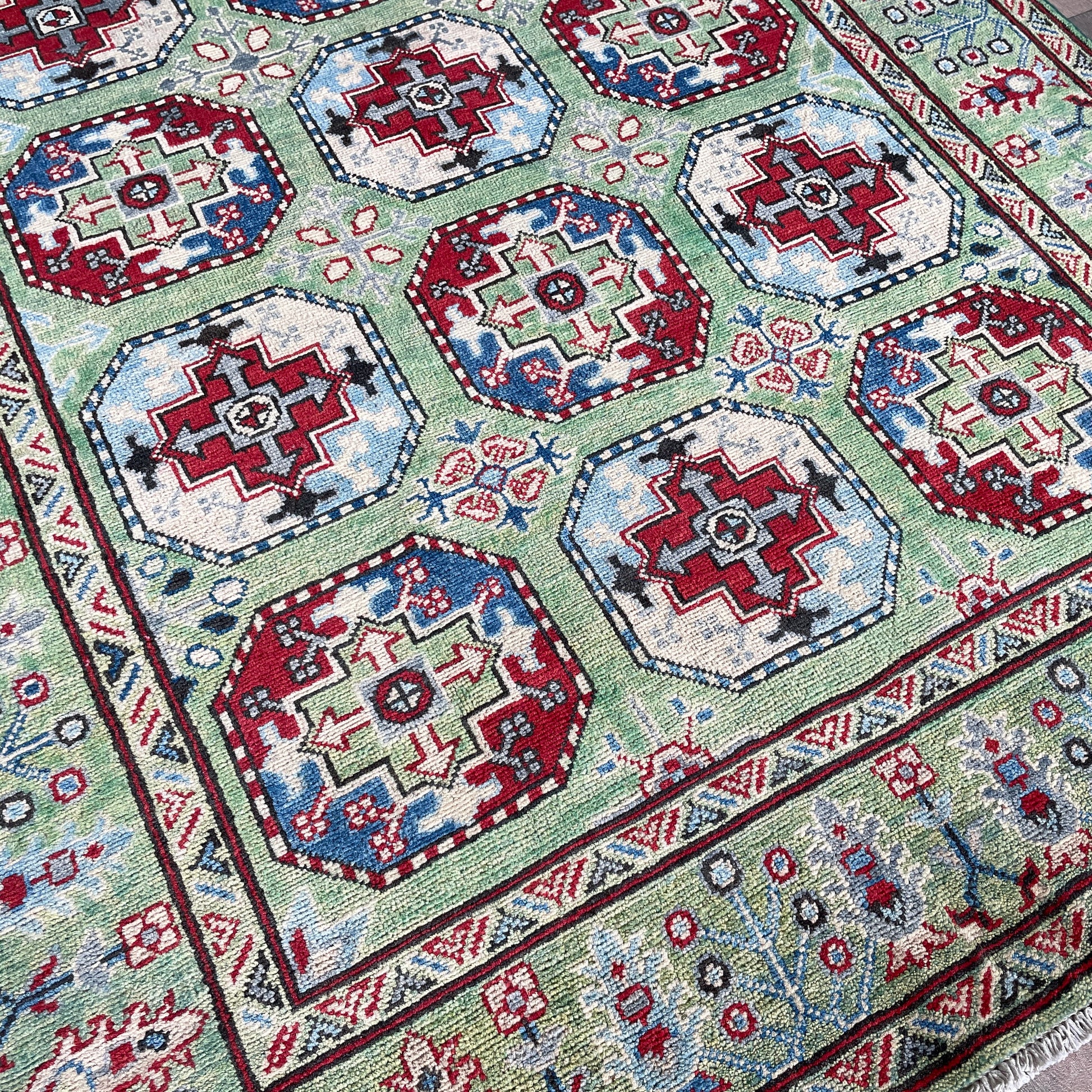 213 x 148 cm | Afghan Ersari Rug