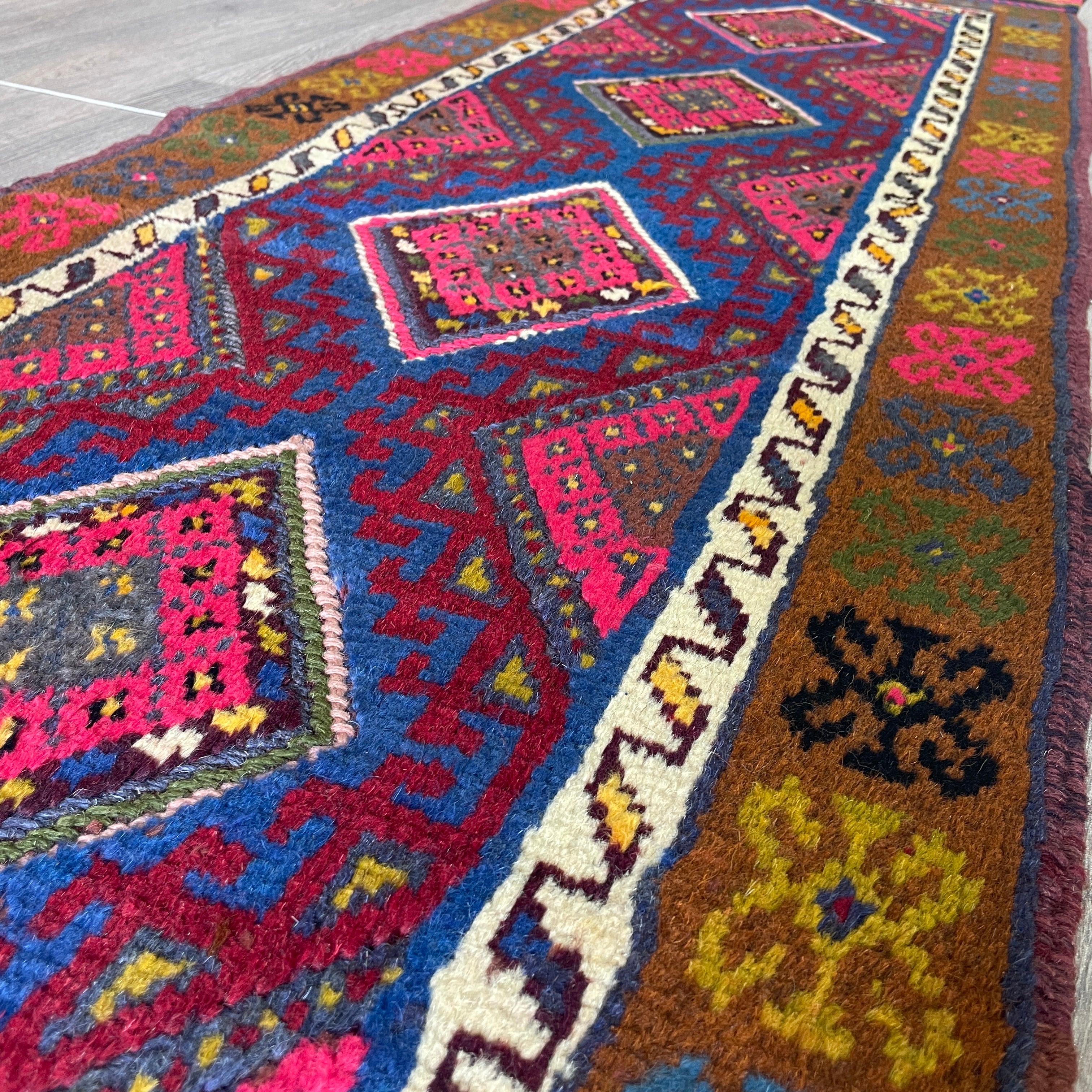 260 x 64 cm | Afghan Mushwani Runner - Khorasan Rugs