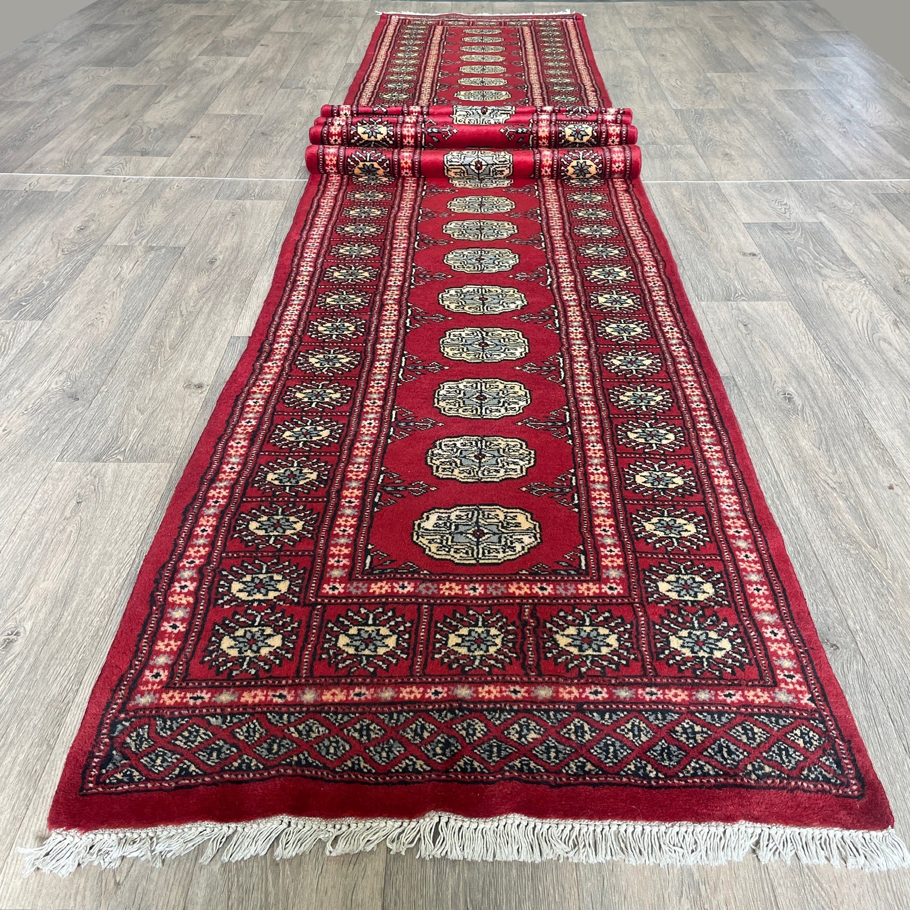 470 x 78 cm | Afghan Bokhara Runner